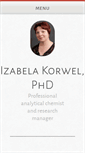 Mobile Screenshot of izabela.korwel.net